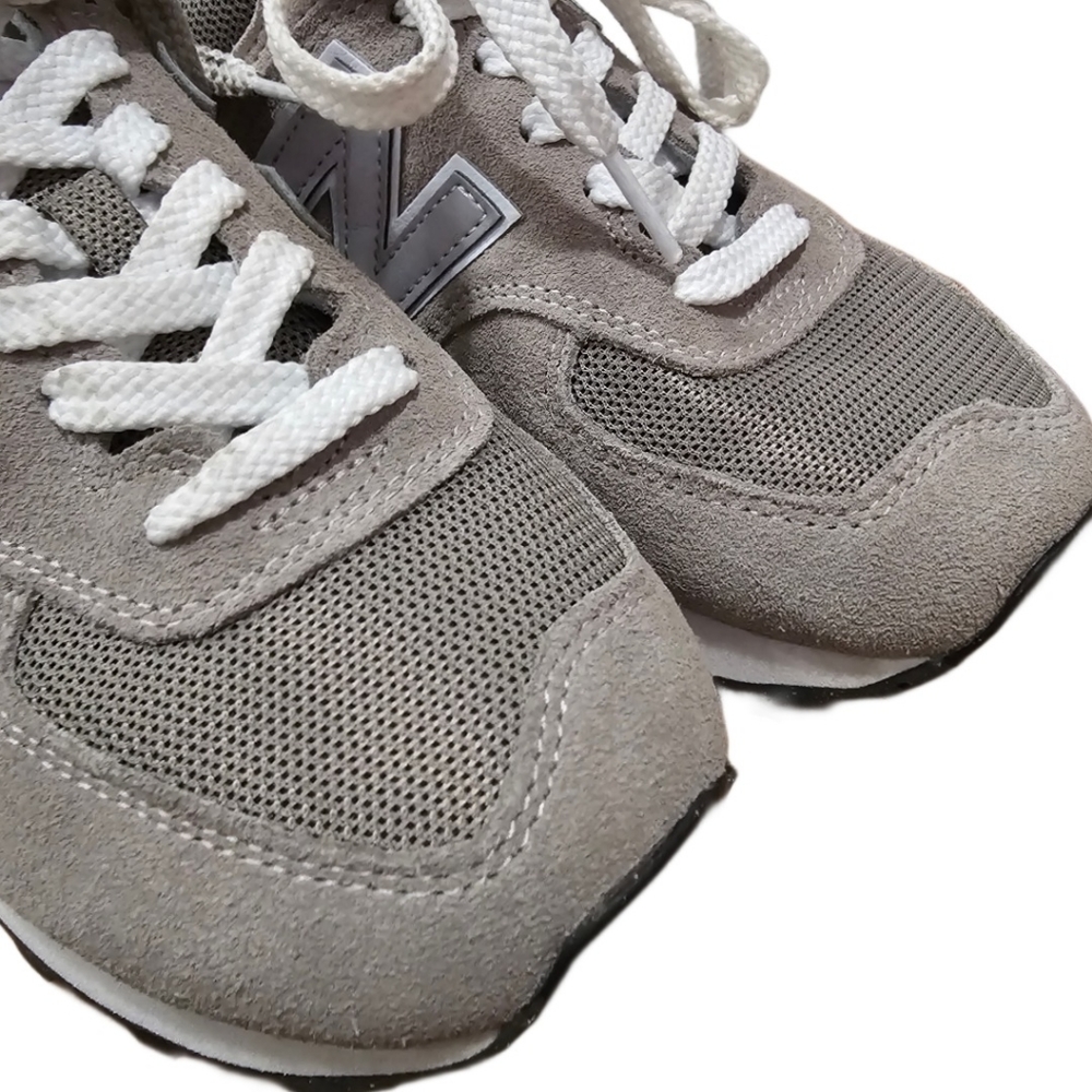 New Balance 574 Evergreen Green Leaf in Grey with White WL574EVG - Picture 2 of 11